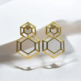 Brinco Folheado a Ouro 18k